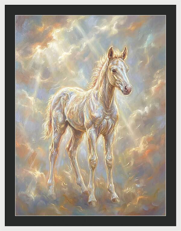 Foal In Ethereal Light