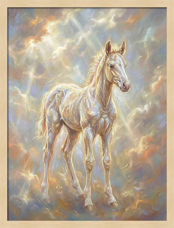 Foal In Ethereal Light