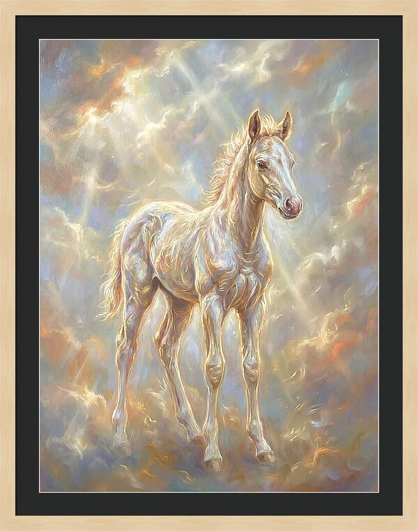 Foal In Ethereal Light