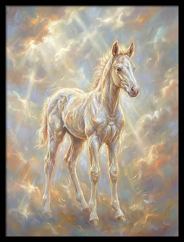Foal In Ethereal Light