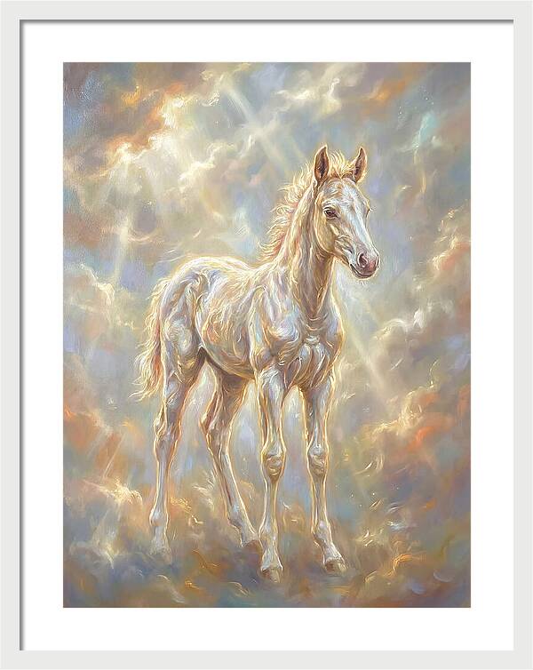 Foal In Ethereal Light