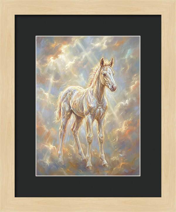 Foal In Ethereal Light
