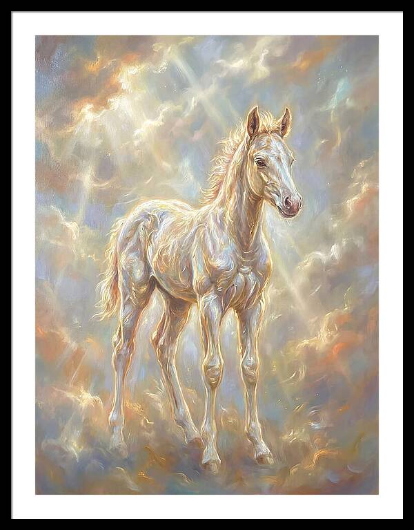 Foal In Ethereal Light