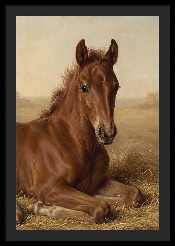 Foal In Serene Rest