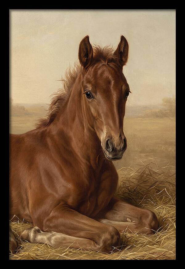 Foal In Serene Rest
