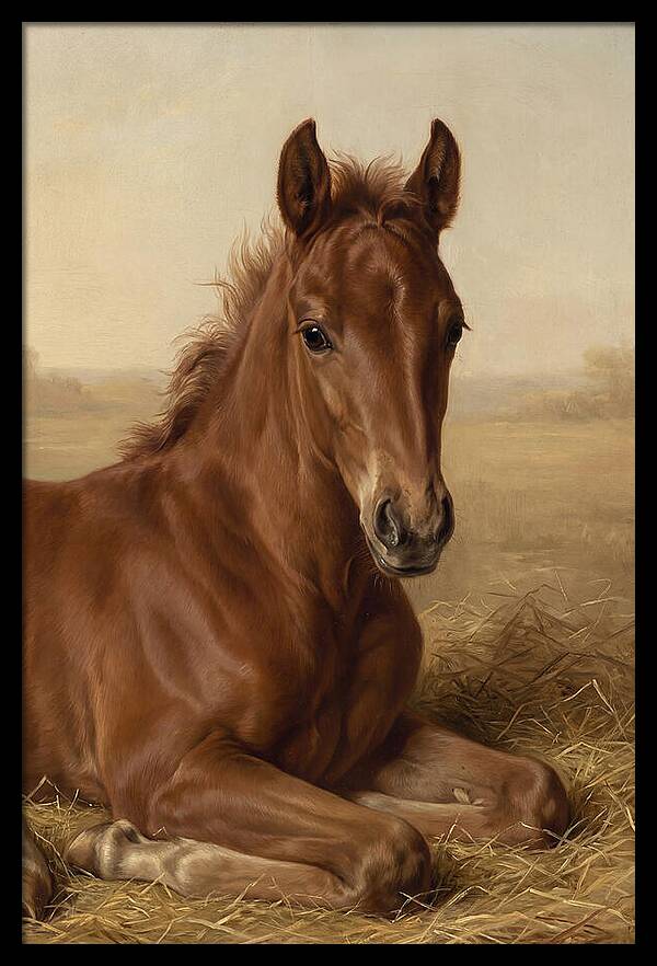 Foal In Serene Rest
