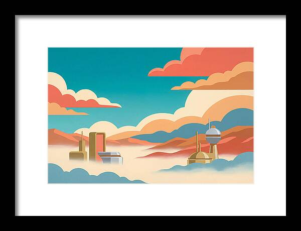 Foggy Cityscape Dreams