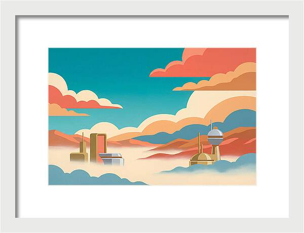 Foggy Cityscape Dreams