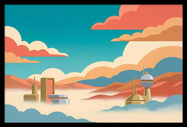 Foggy Cityscape Dreams