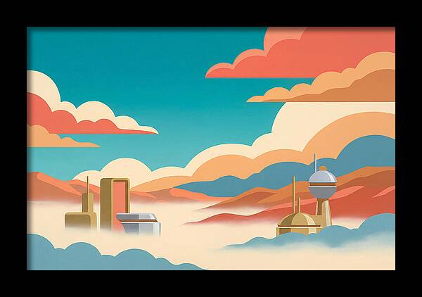 Foggy Cityscape Dreams