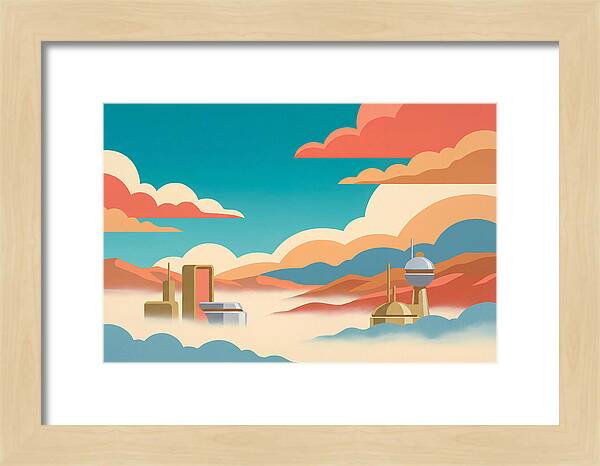 Foggy Cityscape Dreams