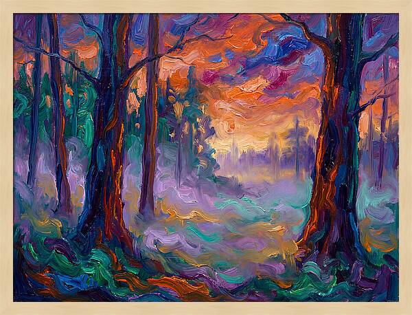 Foggy Forest Dreamscape