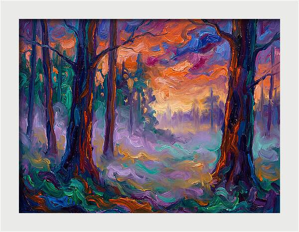 Foggy Forest Dreamscape