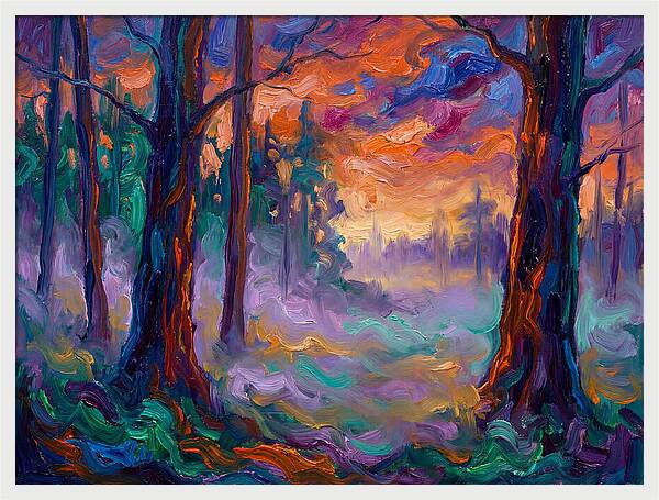 Foggy Forest Dreamscape