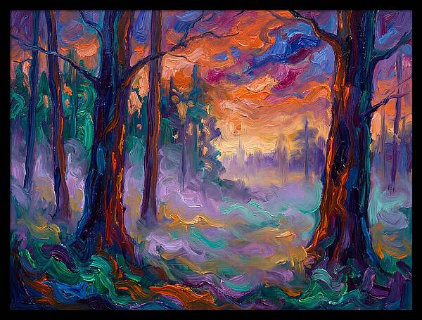 Foggy Forest Dreamscape
