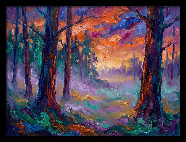 Foggy Forest Dreamscape