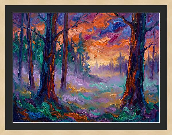 Foggy Forest Dreamscape