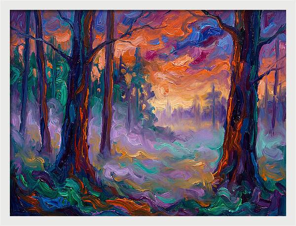 Foggy Forest Dreamscape