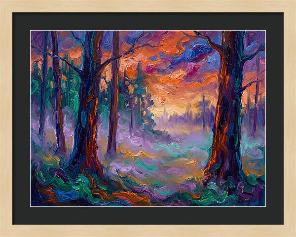 Foggy Forest Dreamscape