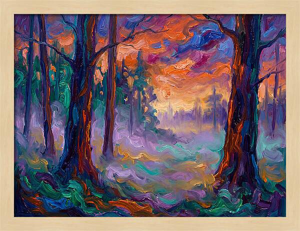 Foggy Forest Dreamscape