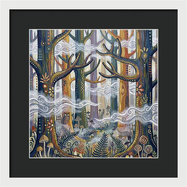 Foggy Forest Enchantment