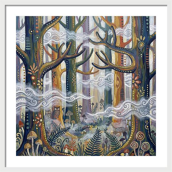 Foggy Forest Enchantment