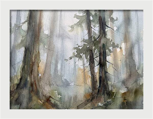 Foggy Forest Serenity