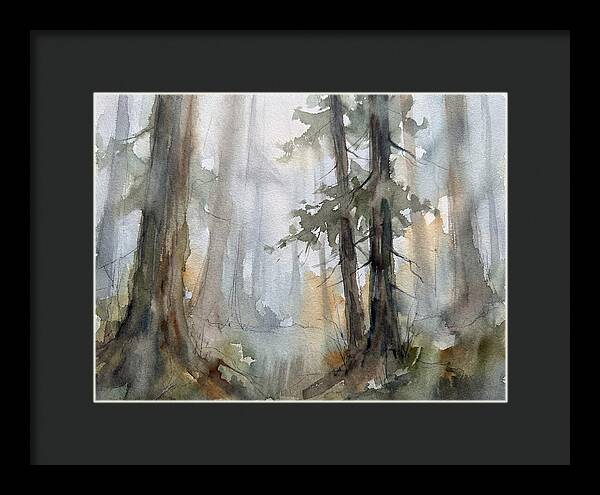 Foggy Forest Serenity
