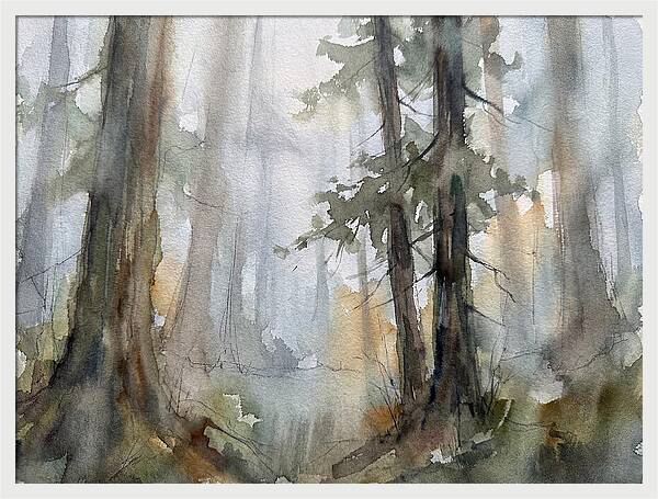 Foggy Forest Serenity