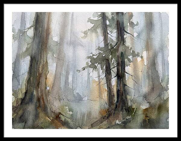 Foggy Forest Serenity