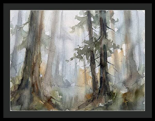Foggy Forest Serenity