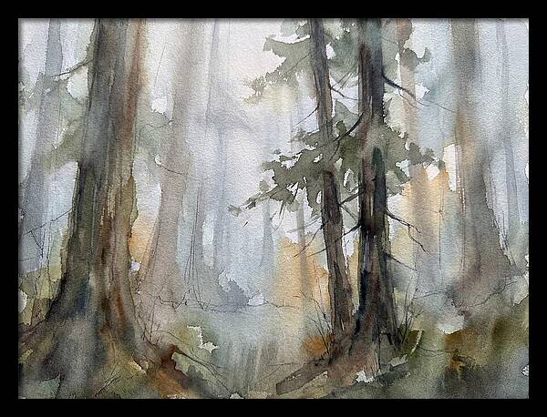 Foggy Forest Serenity