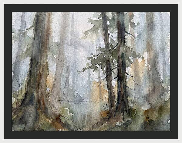 Foggy Forest Serenity