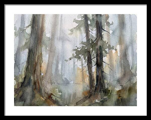 Foggy Forest Serenity