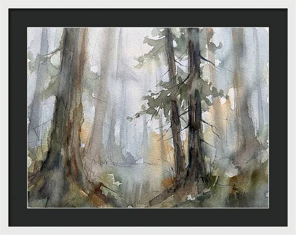 Foggy Forest Serenity
