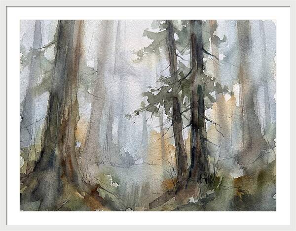 Foggy Forest Serenity