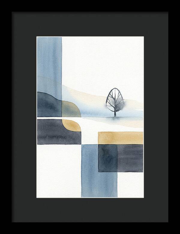 Foggy Minimalist Landscape