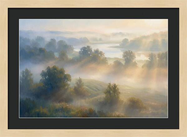 Foggy Morning Serenity
