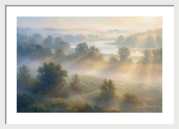 Foggy Morning Serenity