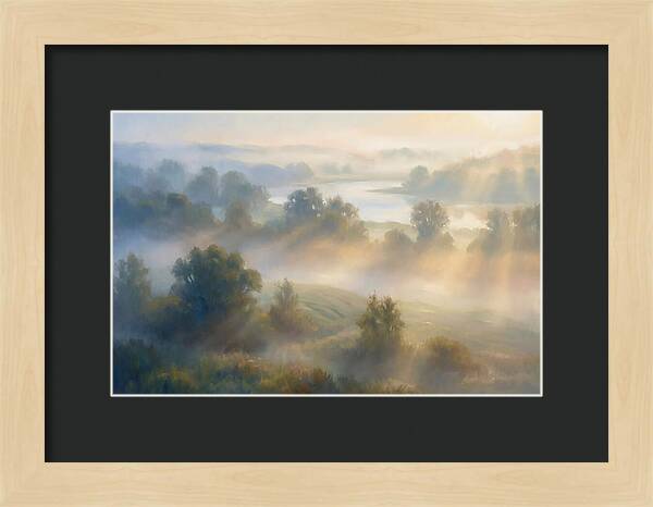 Foggy Morning Serenity
