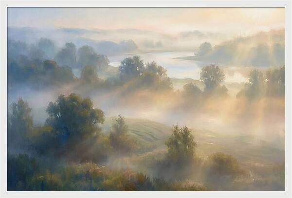 Foggy Morning Serenity