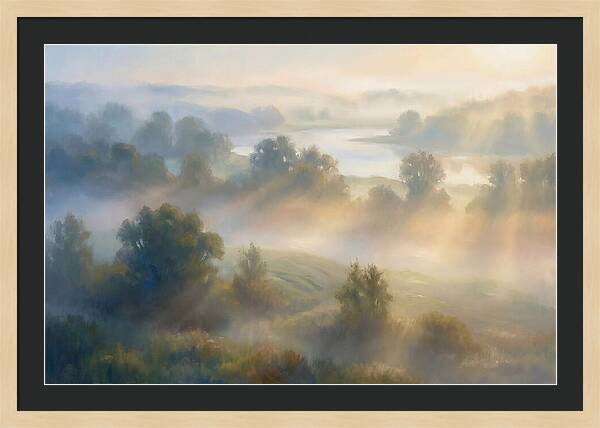 Foggy Morning Serenity
