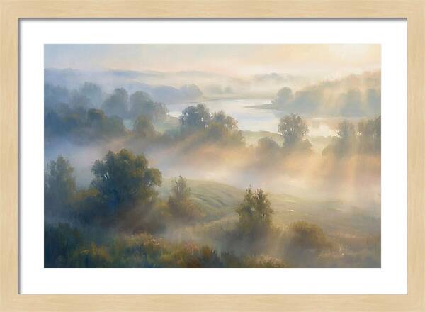 Foggy Morning Serenity
