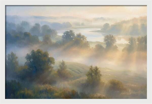 Foggy Morning Serenity