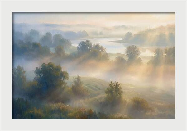 Foggy Morning Serenity