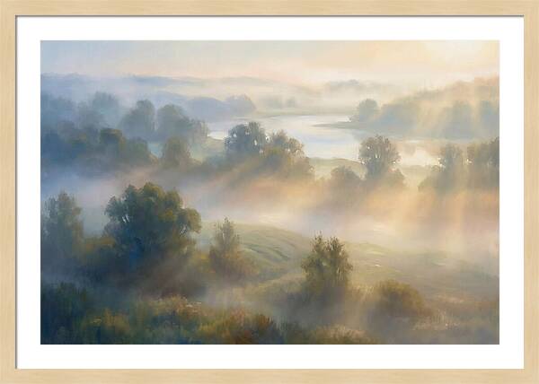 Foggy Morning Serenity
