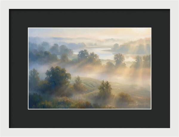 Foggy Morning Serenity