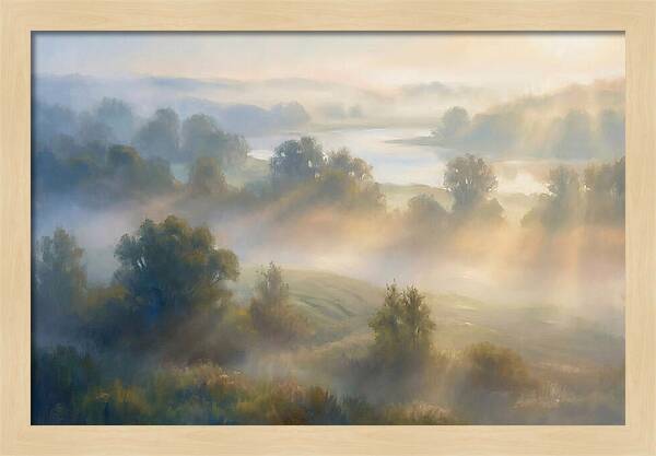 Foggy Morning Serenity