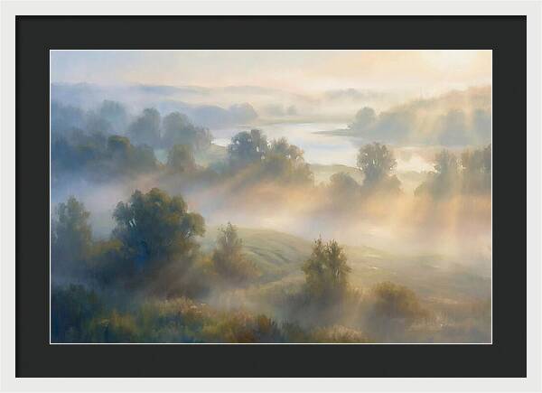 Foggy Morning Serenity