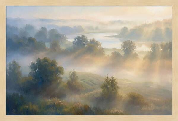 Foggy Morning Serenity